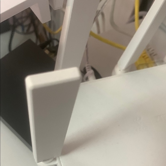 WiFi 6 White Networking Router - Picture 2 of 8